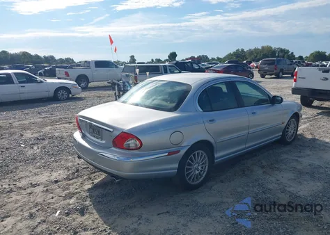 2007 Jaguar X-Type 3.0 из США, поврежденный, VIN SAJWA51A67WJ09700